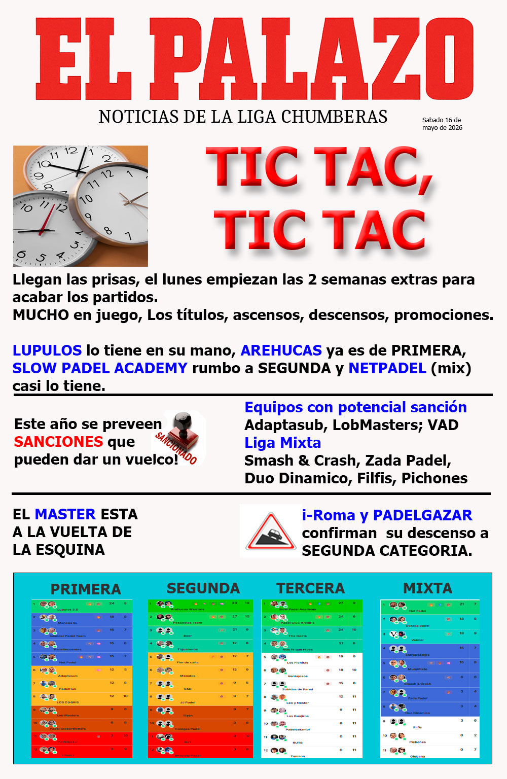 TIC TAC, TIC TAC